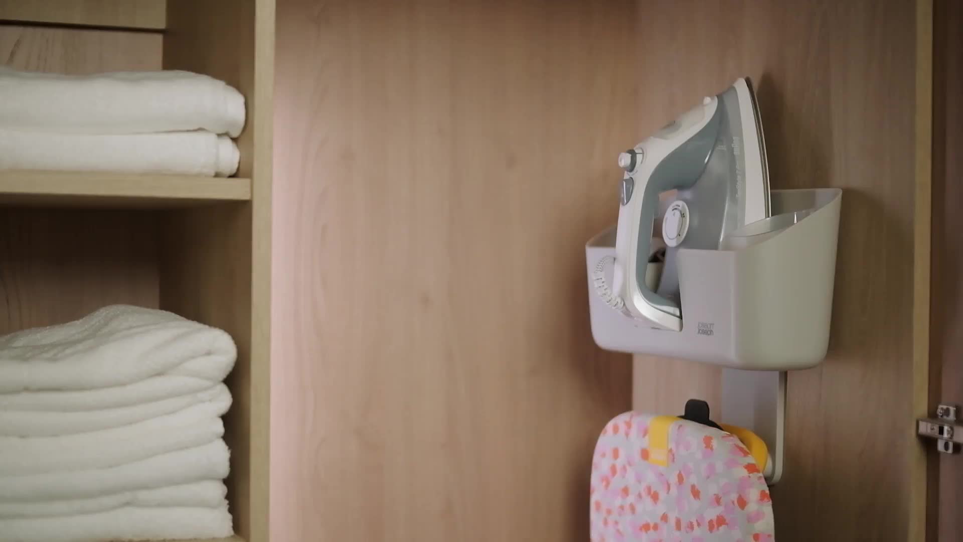 Wall-mounted Iron Holder & Storage Caddy | Joseph Joseph US